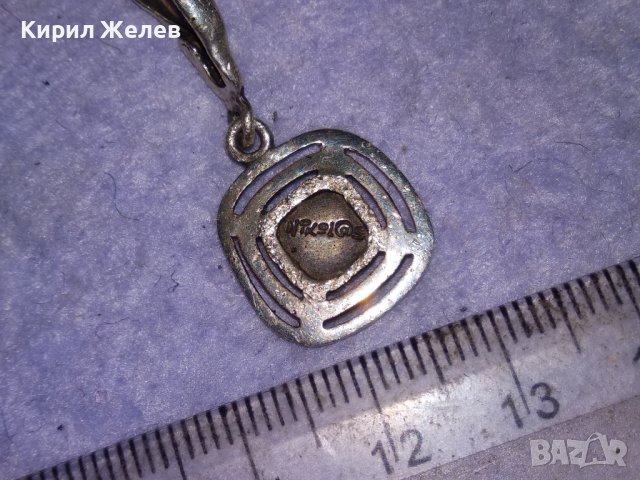 NIKOL@S АВТОРСКА Арт СРЕБЪРНА ОБЕЦА на Известния БИЖУТЕР НИКОЛАС Сребро 925 с КРАЛСКИ СЕДЕФ 34273, снимка 13 - Обеци - 41342370