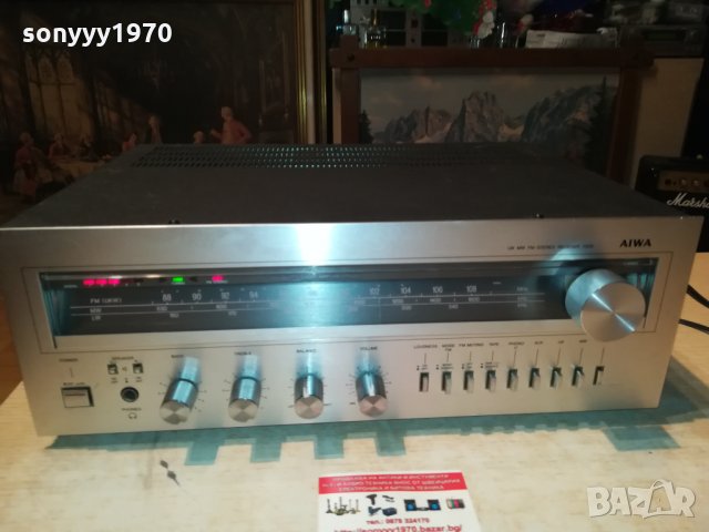 AIWA RECEIVER JAPAN 2202221828, снимка 2 - Ресийвъри, усилватели, смесителни пултове - 35881316