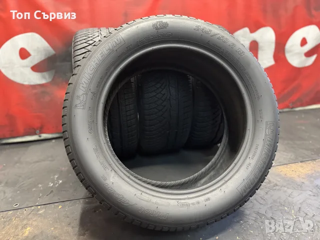245 50 18, Зимни гуми, Michelin PilotAlpinPA4, 4 броя, снимка 5 - Гуми и джанти - 56009455