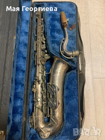 Тенор саксофон Amati Kraslice, снимка 2 - Духови инструменти - 51977412