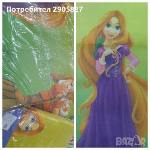 Приказна завеса със Снежанка и джуджетата , снимка 3 - Пердета и завеси - 40745902