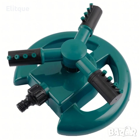 Автоматична градинска пръскачка с 3 регулируеми рамена и 12 дюзи, 360°, снимка 10 - Други инструменти - 53371534