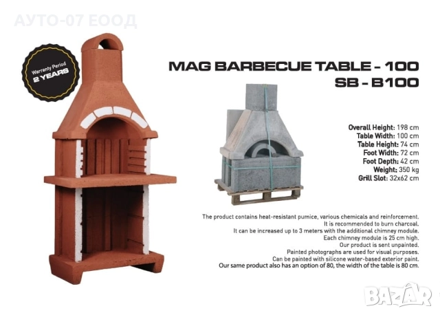 Градински барбекюта, снимка 5 - Барбекюта - 36351389