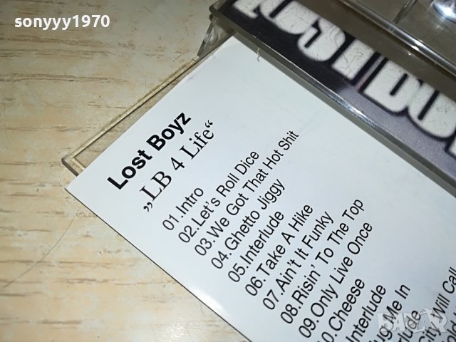 LOST BOYZ-КАСЕТА 0606231700, снимка 8 - Аудио касети - 41000947