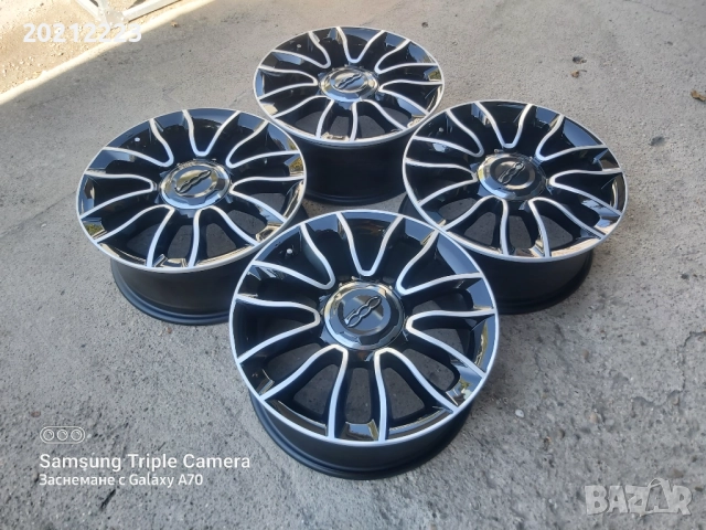 4 броя алуминиеви джанти за Fiat 500L,Fiat Tipo 16, снимка 6 - Гуми и джанти - 51806617