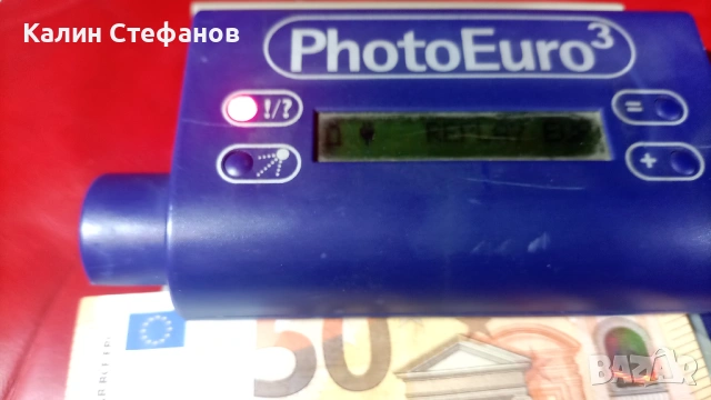 Тестер за фалшиви евро, долари PHOTOEURO 3, Италия, снимка 3 - Друго - 53451404