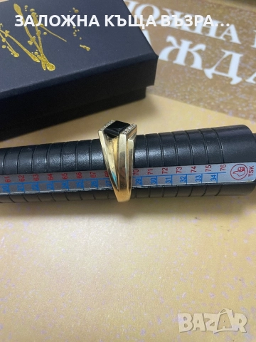 Златен Пръстен - 14 Карата , снимка 4 - Пръстени - 52833476