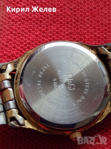 Марков дамски часовник Q/Q QUARTZ WATER RESIST много красив здрава оригинална верижка - 23488, снимка 5 - Дамски - 36110991