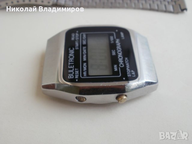 Buletronic Булетроник 12 конгрес български мъжки ръчен часовник , снимка 8 - Мъжки - 42512702