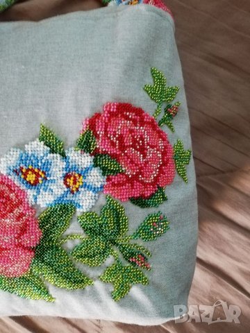 Дамска чанта с мъниста , снимка 8 - Чанти - 35760410