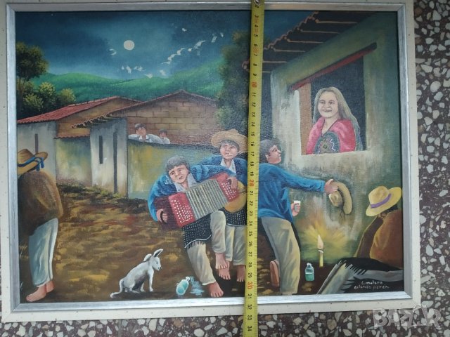 картина с хумористичен мотив, снимка 2 - Картини - 36011688