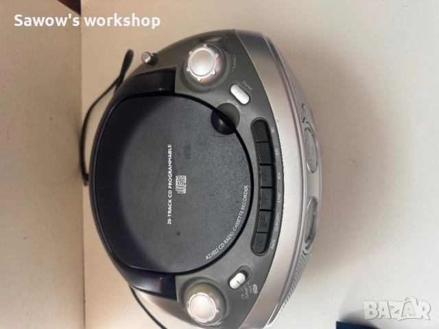 Радио-цд-касет плейър филипс, снимка 2 - Аудиосистеми - 52025489