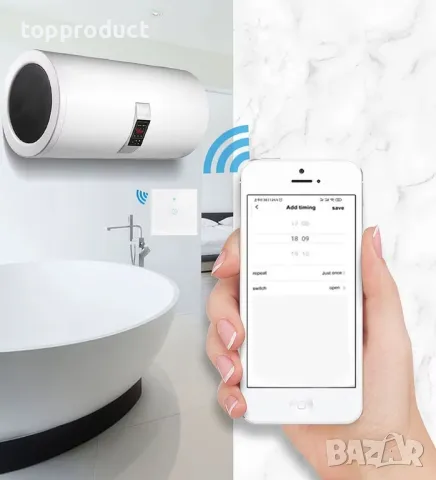 Смарт ключ за бойлер, седмичен програматор, таймер