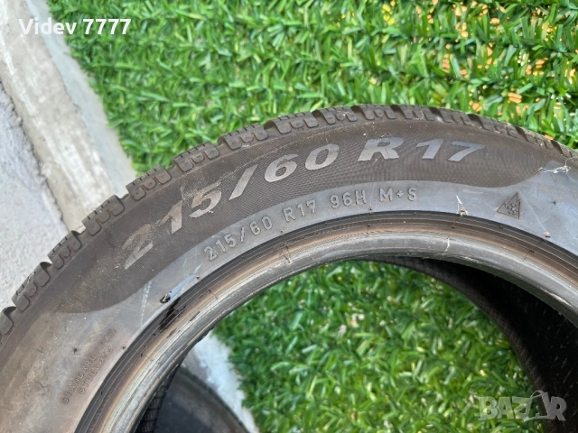Зимни гуми Pirelli Sottozero 215/60/R17 4 броя, снимка 5 - Гуми и джанти - 51578562