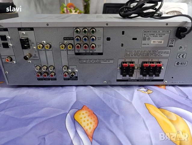 Receiver SONY STR-K-780 , снимка 11 - Ресийвъри, усилватели, смесителни пултове - 53291080