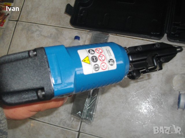 15-50мм-Нов Австрийски Пневматичен Такер-Комбиниран-Пълен Комплект-WORKZONE SF 5040E, снимка 14 - Други инструменти - 40106442