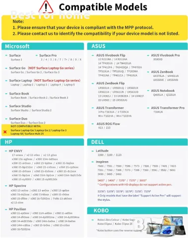 Metapen Stylus Pen M1 за Microsoft Surface, HP, ASUS, DELL, Acer, SONY и ViewSonic, снимка 9 - Таблети - 49188197