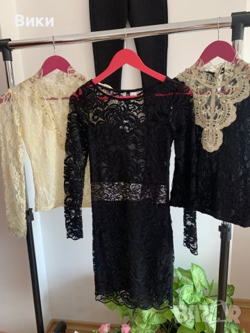 Дамска блуза в черно и бяло, снимка 9 - Блузи с дълъг ръкав и пуловери - 41404726