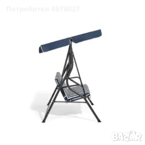Триместна градинска люлка 110x172xH155 cm, снимка 4 - Градински мебели, декорация  - 56061034