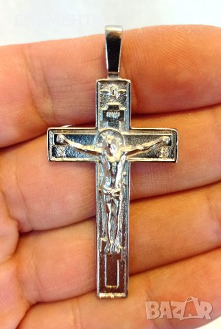 Метален Елемент / Медальон - КРЪСТ