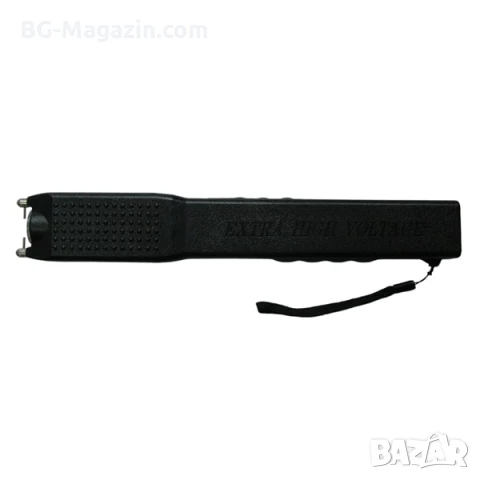 Мощен акумулаторен електрошк с фенер кучегон със звукова аларма палка за самозащита кучета охрана, снимка 6 - Оборудване и аксесоари за оръжия - 51014752