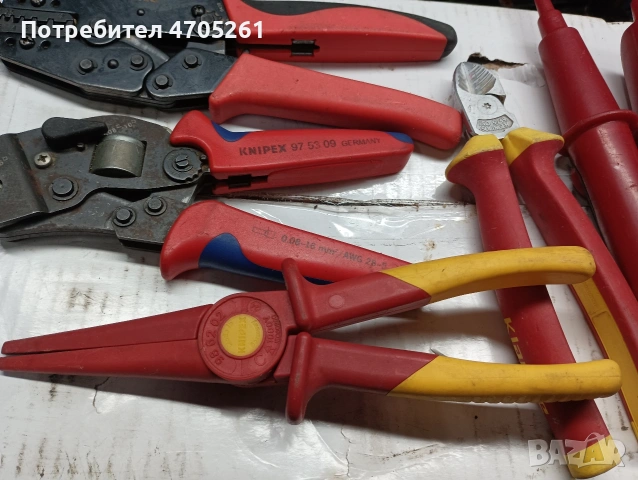 knipex cimco klauke benning, снимка 8 - Клещи - 53286896