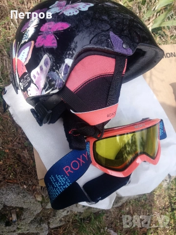 Ски каска "Roxy" (размер 54) Ски "Росиньол 160 см., Ски" Саломон"-140 см., снимка 4 - Зимни спортове - 53763257
