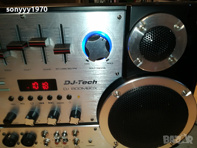 DJ-TECH DJ-USB/BLUETOOTH ВНОС SWISS 0204222049, снимка 10 - Ресийвъри, усилватели, смесителни пултове - 36322116