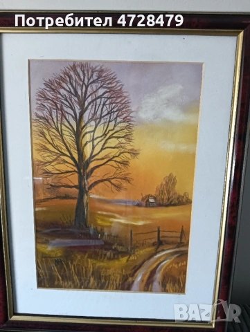 Картина с подпис и сертификат от художника