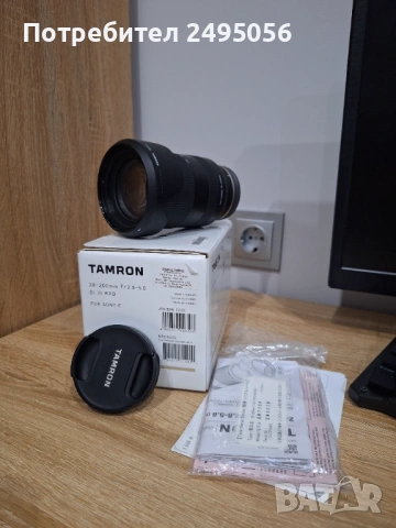 Обектив Tamron 28–200mm, снимка 2 - Обективи и филтри - 53052955