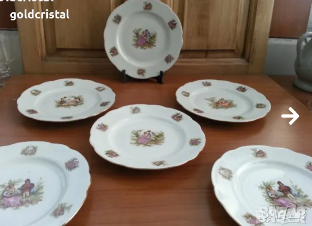 стар полски порцелан чинии за хранене , снимка 17 - Антикварни и старинни предмети - 48870681