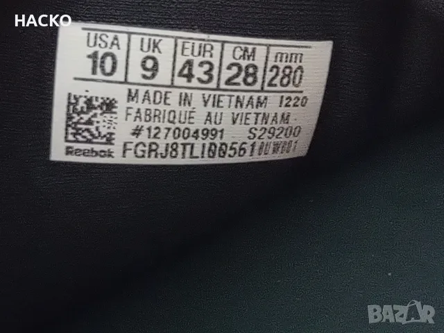 Чехли Reebok Classic Slide Номер 43 Стелка 28 см. 100% оригинални Внос от Англия, снимка 9 - Мъжки чехли - 55789719