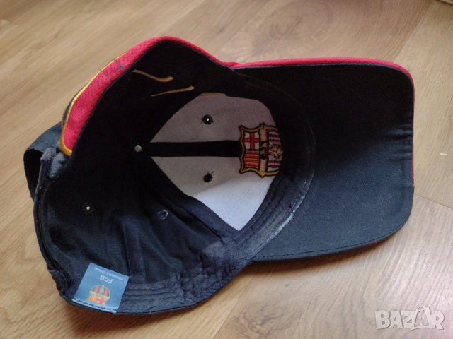 Barcelona - детска футболна шапка с козирка на Барселона, снимка 6 - Други - 53756283