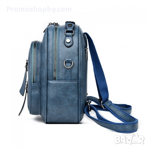 Дамска раница Kristina / Дамска чанта 2 в 1, кафяво , снимка 3 - Раници - 36105051