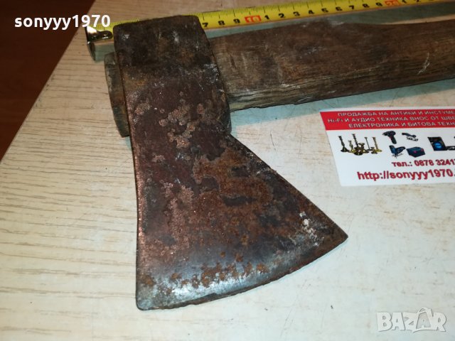 немска брадва-топор 40х15см 1509211107, снимка 4 - Антикварни и старинни предмети - 34139207
