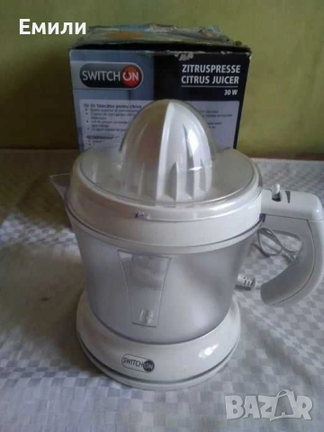 Сокоизтисквачка Switch On, снимка 2 - Сокоизстисквачки и цитрус преси - 53392423