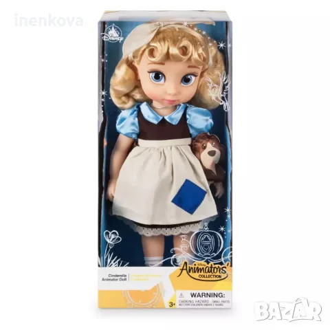 Оригинална кукла Пепеляшка от Disney Store - Disney Animators' Collection, снимка 2 - Кукли - 48389200