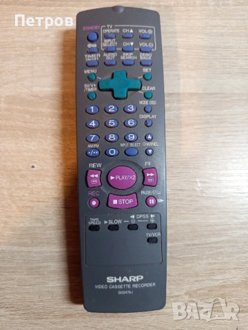 Дистанционно"SHARP" G0247AJ(За Видео)
