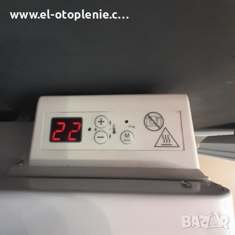 Енергоспестяващ френски конвектор Airelec 2000W със стойка за стена и дисплей www.El-otoplenie.com, снимка 2 - Радиатори - 40817542