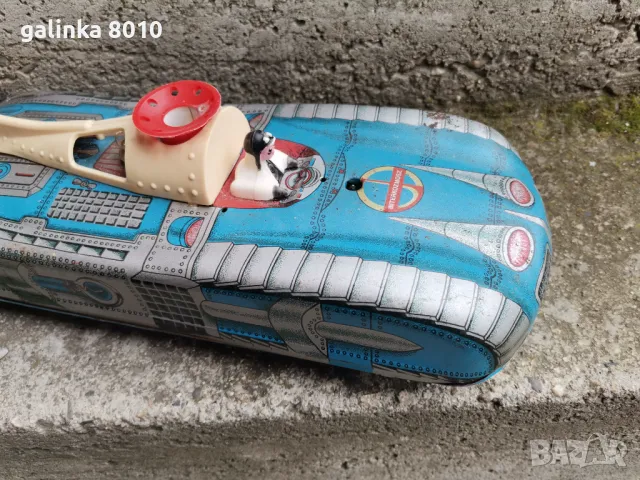 Стара метална количка, снимка 2 - Антикварни и старинни предмети - 50310846