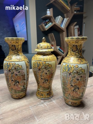 Автентични винтидж порцеланови вази , снимка 1 - Декорация за дома - 44199984