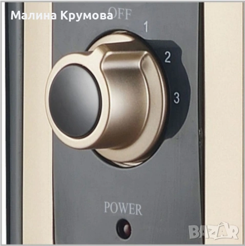 Радиатор, 2500W,13 ребра,3 степени,Поставка за дрехи,Регулируем термостат, снимка 3 - Радиатори - 53462306