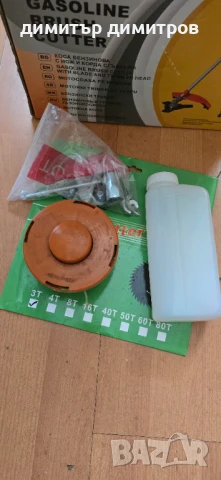 Бензинова коса Baukraft, снимка 8 - Градинска техника - 50454421