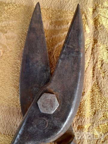 Стара ножица за ламарина , снимка 3 - Колекции - 44480185