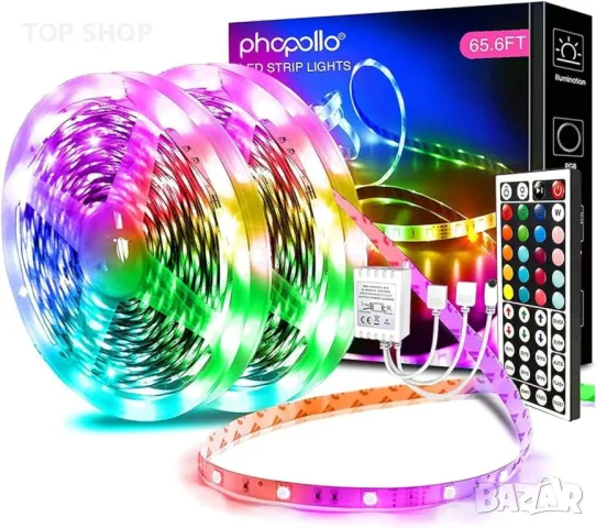 LED RGB 10m лента пълен комплект BellaBaby