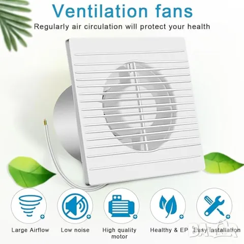 Вентилатор за баня, снимка 2 - Вентилатори - 47549408