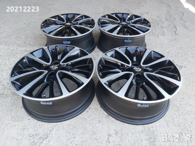 4 броя алуминиеви джанти за Opel Corsa E 17, снимка 8 - Гуми и джанти - 41834288