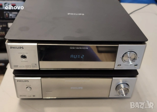 Аудио система Philips MCD708, снимка 3 - Аудиосистеми - 53336410
