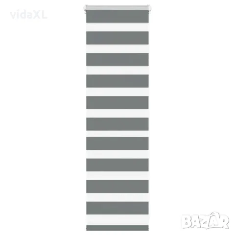 vidaXL Зеброва щора 50x100 см ширина на плата 45,9 cm полиестер