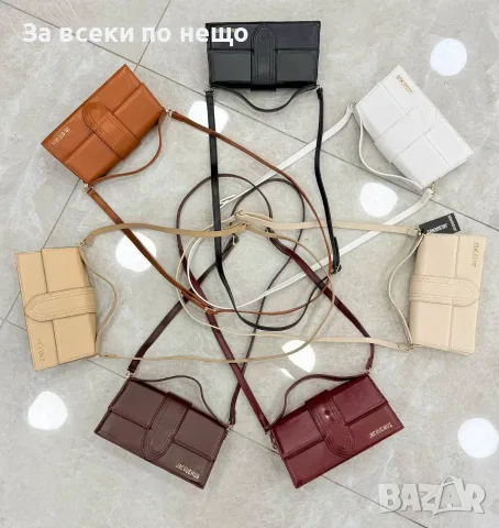 Jacquemus Дамска Чанта С Къса И Дълга Дръжка За През Рамо - Различни Цветове Код SEM-494